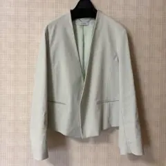 MAX&Co. 薄い緑 ノーカラージャケット　S-M サイズのサムネイル