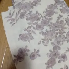 しつけ糸付 辻が花 トールサイズ 小紋 十日町 おぼろ染 正絹