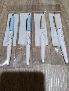 らぶいーず　ボールペン　4本セット　文具　すもっぴ　ぱおぱお　にゃぽ　うるる