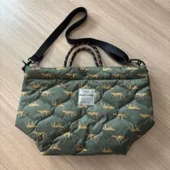 【未使用】　KIU×FREAK'S STORE レオパードバッグ