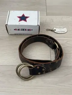 【希少】ヒステリックグラマー ×バルタザール'ロゴスタッズベルトコラボ　Ｓサイズ ヒステリックグラマー×バルタザール ベルト ヒステリックグラマー