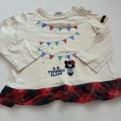 ダブルビー　長袖トップス　90