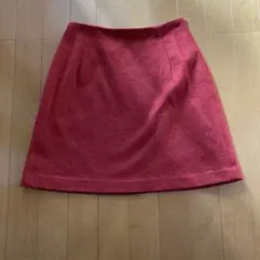 シャンブルドシャームのウール台形ミニスカートのサムネイル