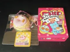 新品 文清 萌え萌えビッグアイ ミニ スクイーズ いちごチョコドーナツ