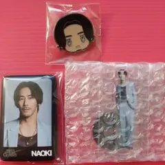 小林直己 ミニアクリルスタンド ピンバッジ スクエア缶バッジ