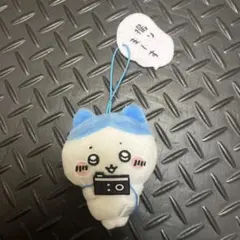 ちいかわ ぬいぐるみマスコット ハチワレ　撮りまーす