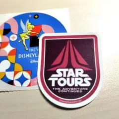 ディズニーランド　スター・ツアーズ35周年パッチ(ワッペン) スター・ウォーズ スターツアーズ 35周年記念 1987－2022