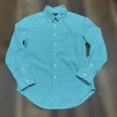 ラルフローレン　ギンガムチェックシャツ140