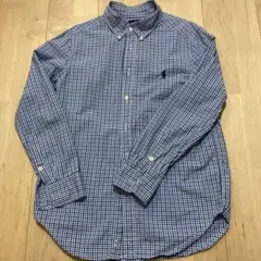 Ralph Lauren チェック柄長袖シャツ M (10-12)