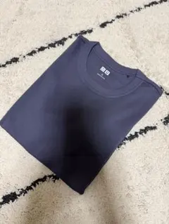UNIQLO U クルーネックTシャツ ネイビー S