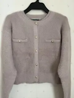 新品　ピンクカーディガン・ノースリーブセット M