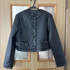 zara ノーカラージャケット