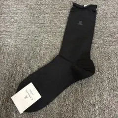 新品 LANVIN en Bleu ソックス 靴下 ブラック 22-24cmのサムネイル
