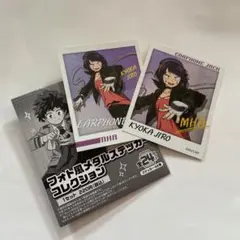ヒロアカ フォト風メタルステッカー  クリアカード 耳郎響香
