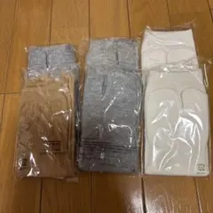 足袋靴下　新品３色6足セット