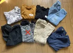まとめ売り　男の子　110 長袖　長ズボン　セット