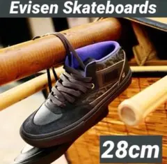 28cm Evisen Skateboards Vans Half Cab