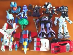 昭和レトロ ジャンク　ガンダム・ダグラム・バイファム・車等 旧キット まとめ売り