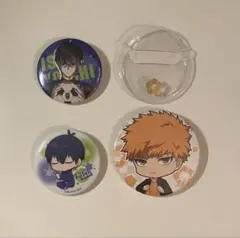 ブルーロック 缶バッジ 2個セット 潔世一 國神練介