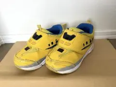 ドクターイエロー　プラレール　キッズシューズ　スニーカー