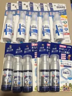 Biore GUARD キレイキレイ 薬用消毒スプレー ハンドジェル 10点のサムネイル