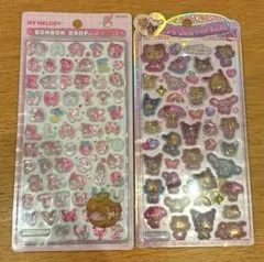 【正規品】サンリオ ボンドロシール 文字 moji＆日焼けうるちゅる 2枚セット