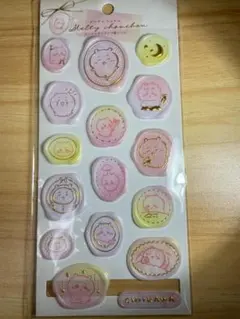 ちいかわ メルティシュシュシール ぷっくり シーリング風 正規品