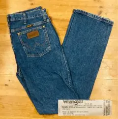 デニム 古着 90s Wrangler ラングラー 31 メキシコ製 ストレート