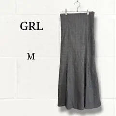 【新品タグ付】GRL グレイル バックレースアップ マーメイドスカート M