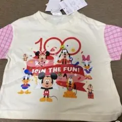 17日まで最終価格➂バースデイ　ディズニー 100周年　Tシャツ