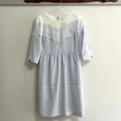 strawberry fields レース　ワンピース　半袖　ドレス