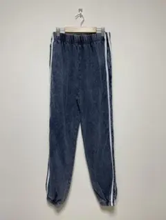 【最終値下げ】M ラインパンツ　ジョガーパンツ　スウェット　裏毛 メンズ