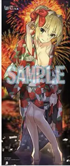 希少　Fate/EXTRA　アニメジャパン　2018　ネロ　等身大　タペストリー Fate/EXTRA AnimeJapan 2018 等身大タペストリー ネロ