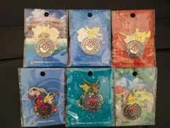 ポケモン ロゴピンズ 6種 名古屋 スカイツリータウン 大阪 東北 札幌 沖縄のサムネイル