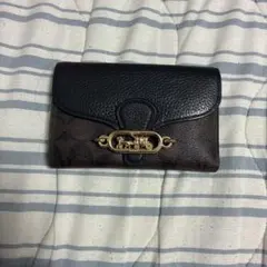 COACH 三つ折り財布 シグネチャー レザー