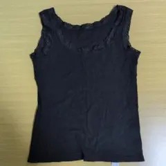 THEORIA ブラック タンクトップ LL