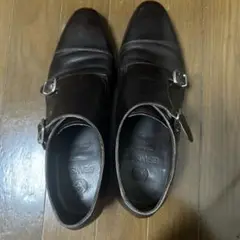 BEAMS ダークブラウン レザー靴