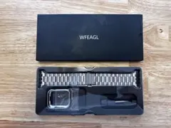 WFEAGL Apple Watch バンド シルバー 42/44mm