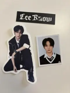 Straykids Leeknow ステッカー　IDフォト