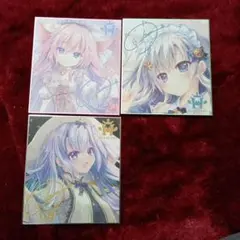 C107 コミケ107 翡翠亭 和泉つばす ミニ色紙 3枚セット