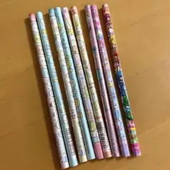 鉛筆9本　新品　すみっこぐらし　じんべえさん　ジュエルペット　プリキュア