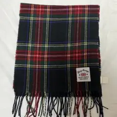ブルークロスガールズ 赤 チェック マフラー