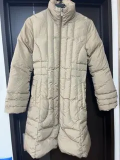 MONCLER ベージュ ロングダウンジャケット