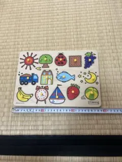 【美品】ピックアップパズル　木製 知育　ボーネルンド BorneLund