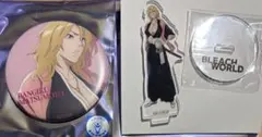 ＊BLEACH WORLD マット缶バッジ 松本乱菊 BLEACH】BLEACH WORLD 松本乱菊 マット缶バッジコレクションE - メルカリ