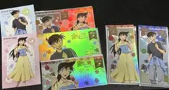 名探偵コナン アニメイト ルディコレ 特典 ポストカード 工藤新一 毛利蘭