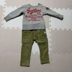 JUNK STOREトレーナー・コーデュロイパンツ2枚セット