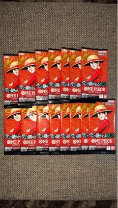 ワンピースカード　受け継がれる意志　未開封15パック