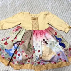 ベル ディズニー プリンセス ドレス ワンピース 90