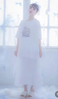 repipi armario レースティアードロングスカート Mサイズ